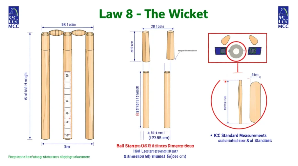 The Stumps, Bails size