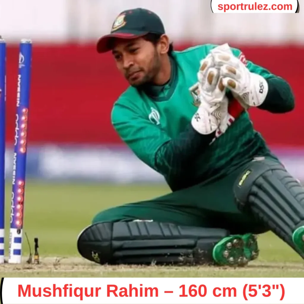 Mushfiqur Rahim  height
