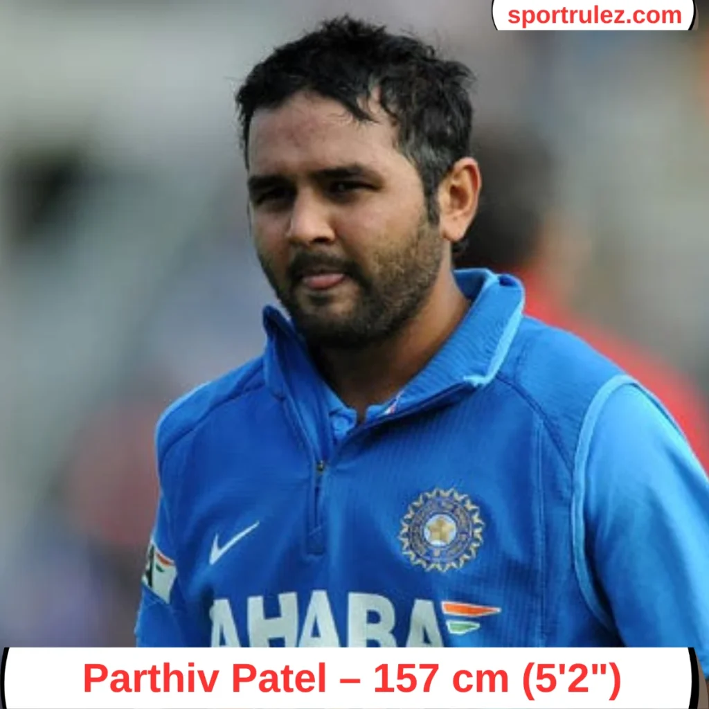 Parthiv Patel  height