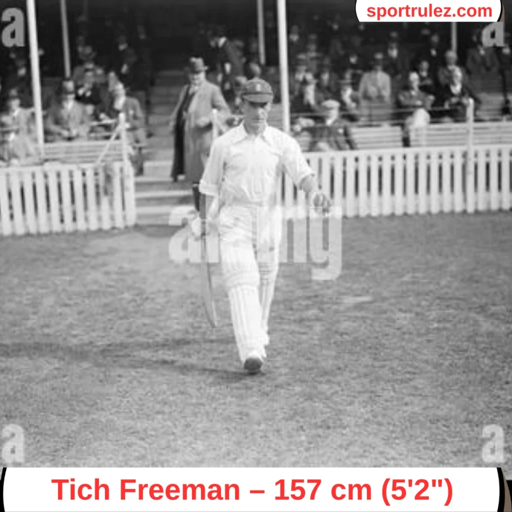 Tich Freeman  height 