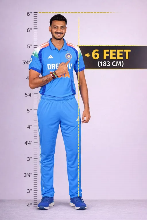 Axar Patel height