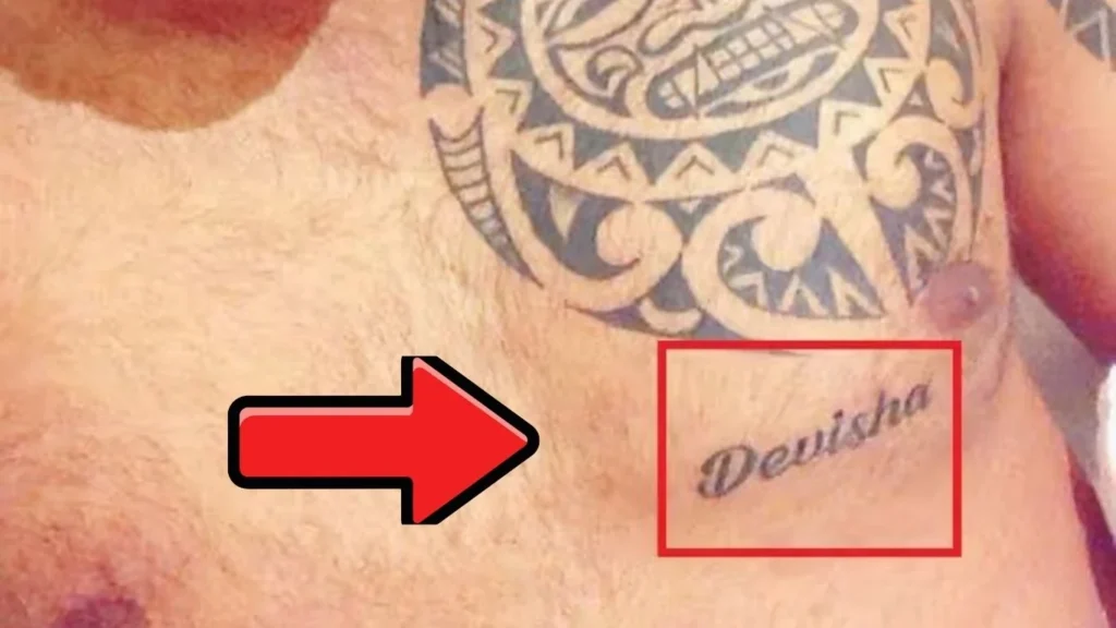 Suryakumar Yadav Wife Tattoo