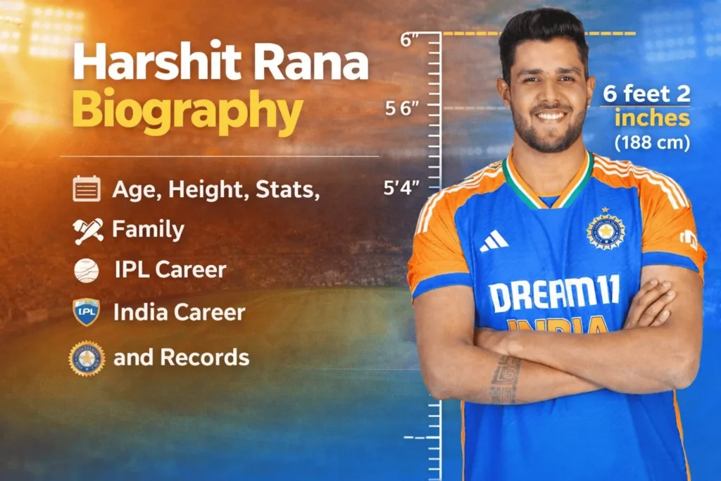 Harshit Rana Height