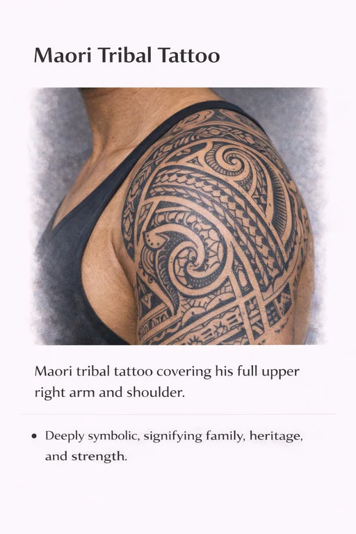 Maori Tribal Tattoo