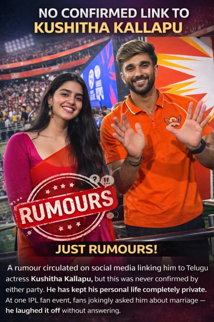 Nitish Kumar Reddy Wife / Girlfriend