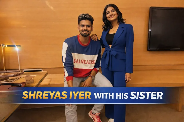 Shreyas Iyer sister