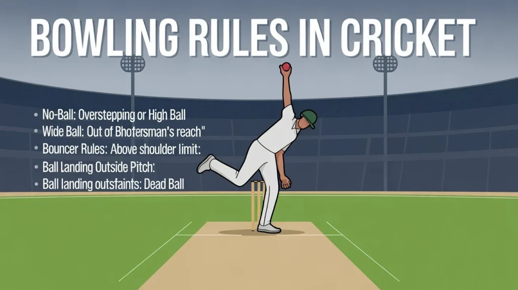 Bowling Rules in cricket