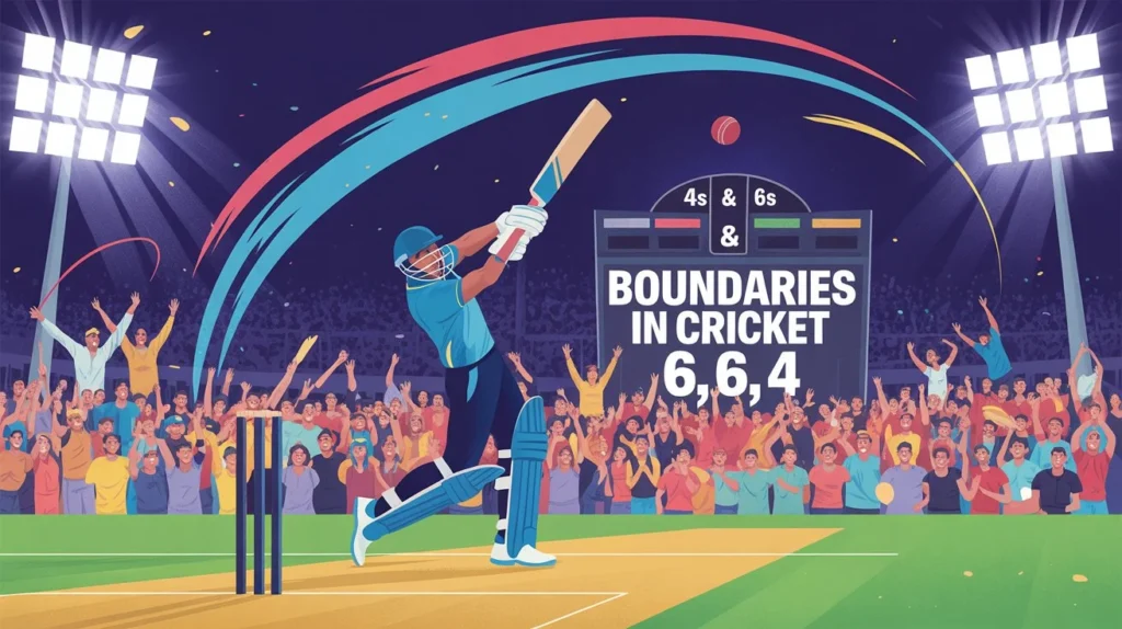 Boundaries in Cricket