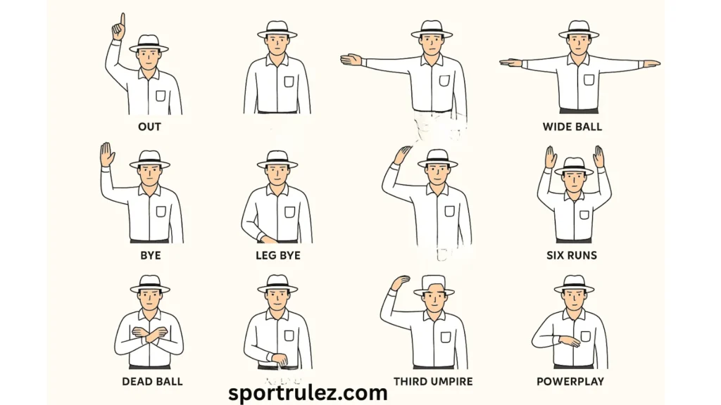 Umpire Signals in Cricket