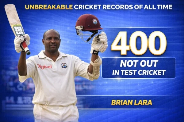 Brian Lara's 400 Not Out in Test Cricket