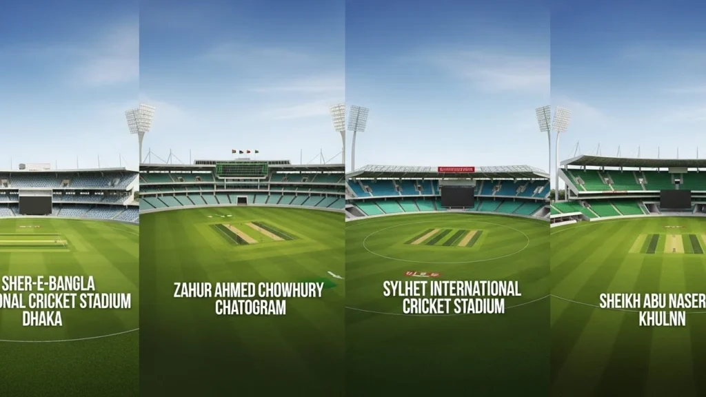 Cricket Grounds in Bangladesh