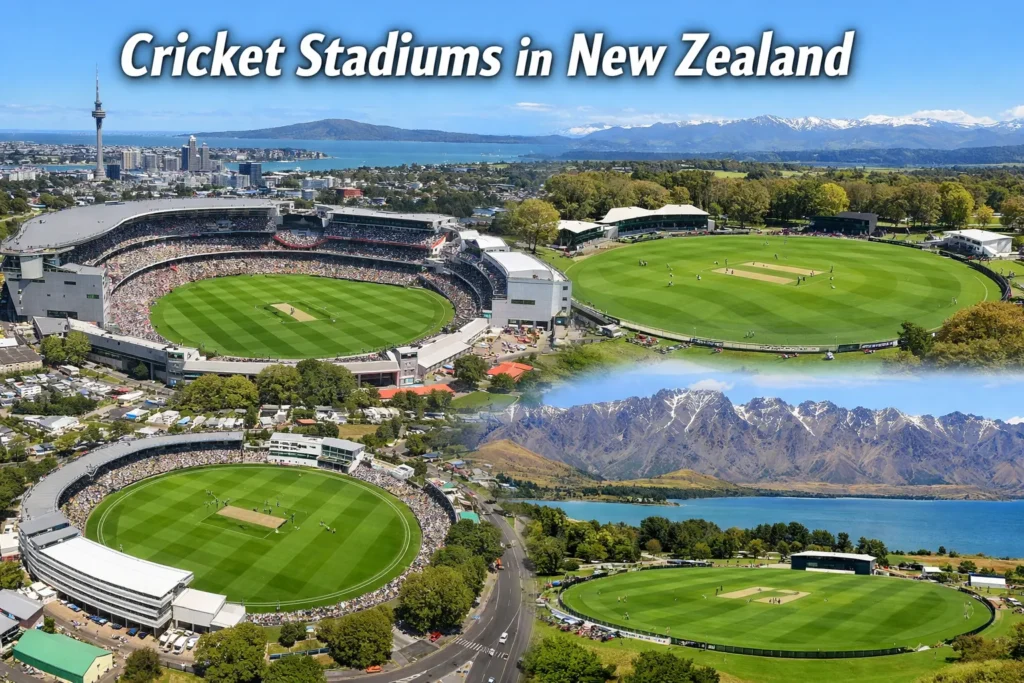 International cricket stadiums and grounds in New Zealand