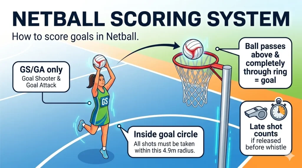 Scoring System in Netball