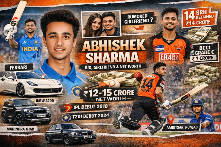 abhishek sharma biography