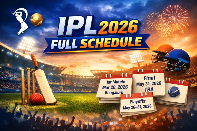 IPL 2026 full schedule