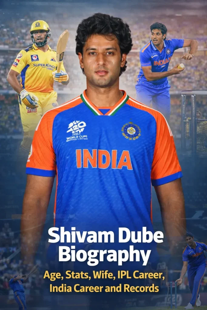 Shivam Dube Biography